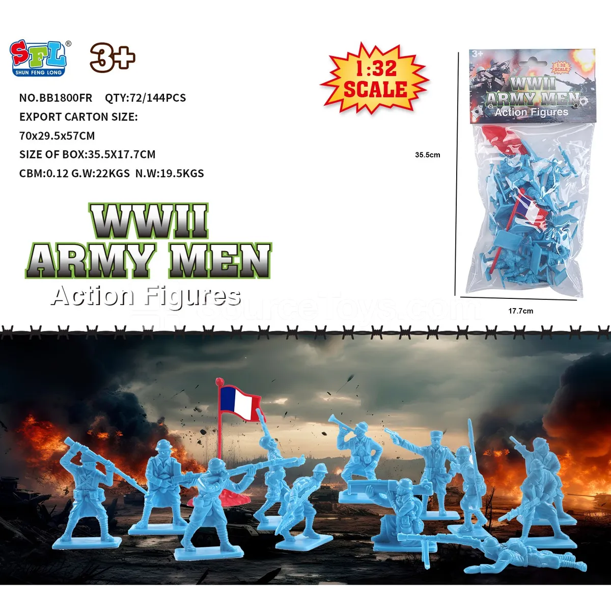 French Soldier Figure