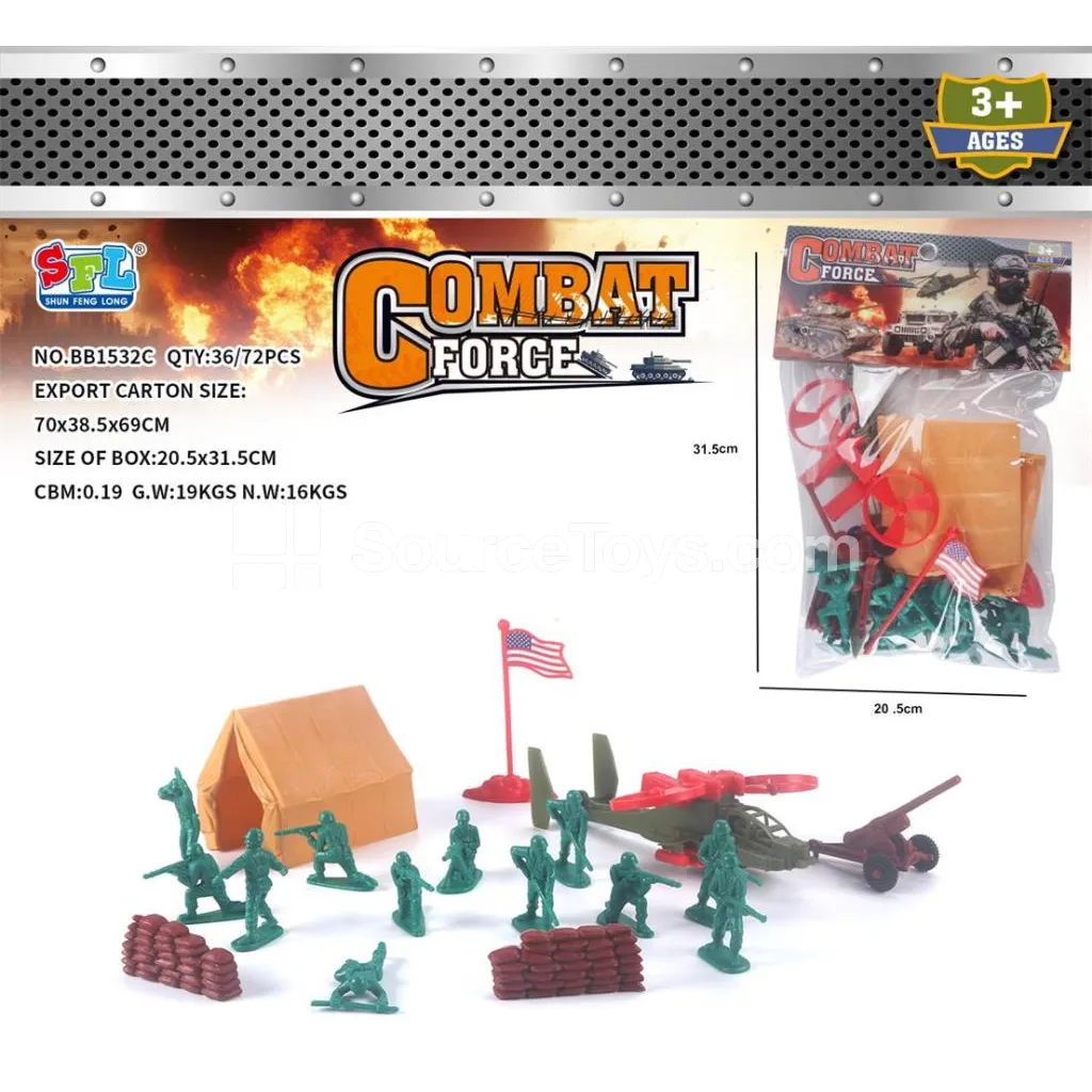 Combat Force Action Figures (20 pcs) Combat Force Action Figures (20 pcs)