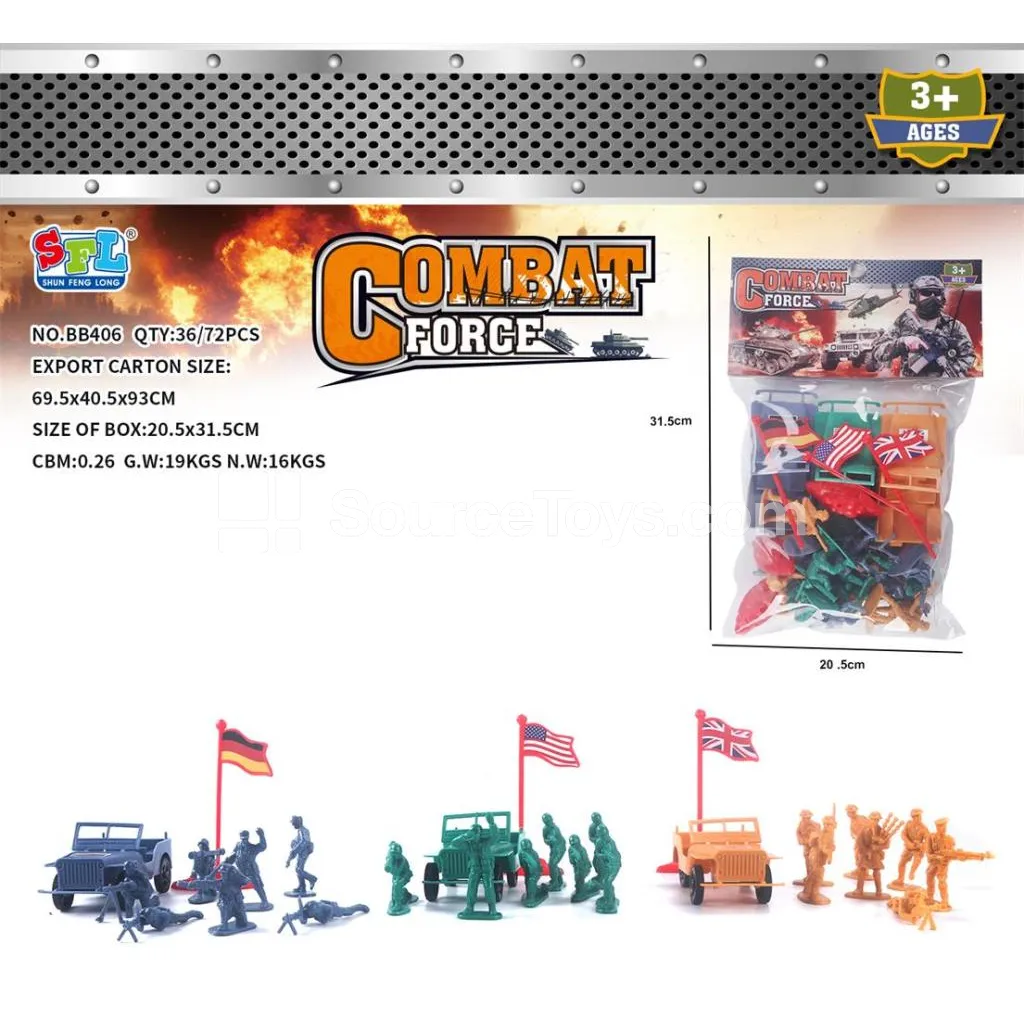 30-Piece Military Action Figure Set 30-Piece Military Action Figure Set