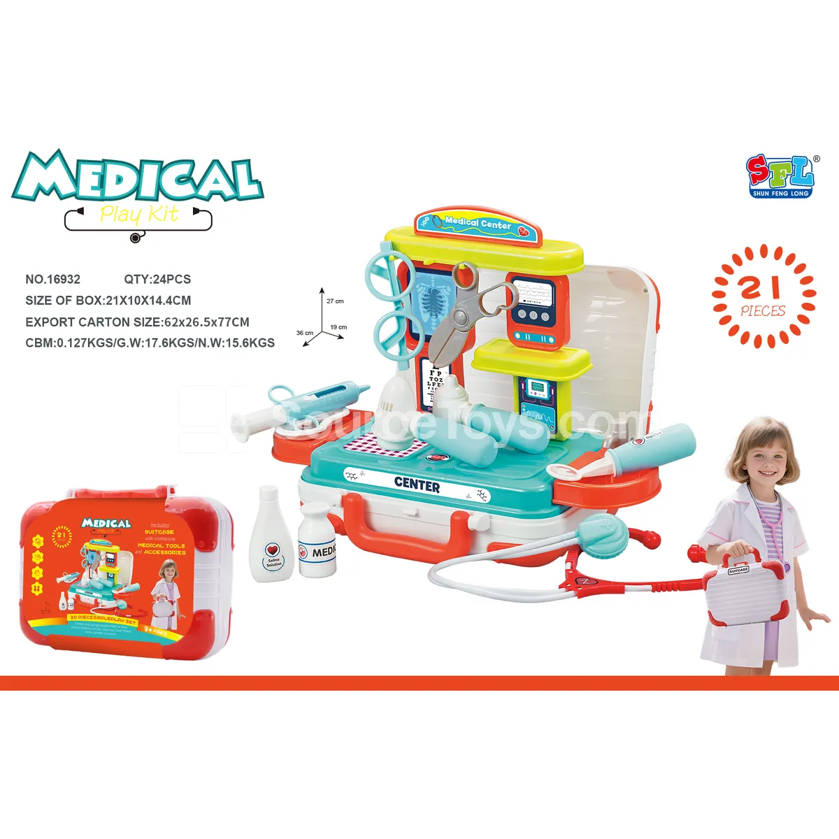 Pretend Play Medical Kit