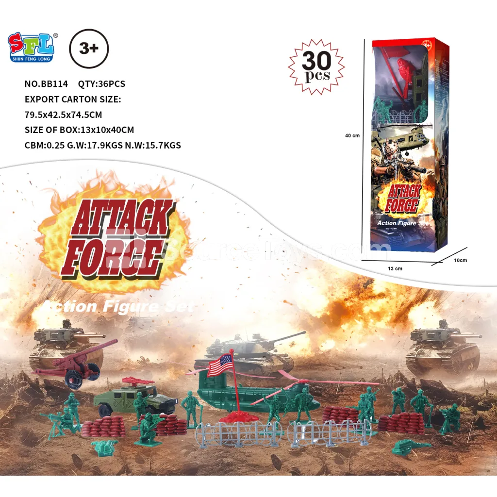 Military Toy Set 30 pcs