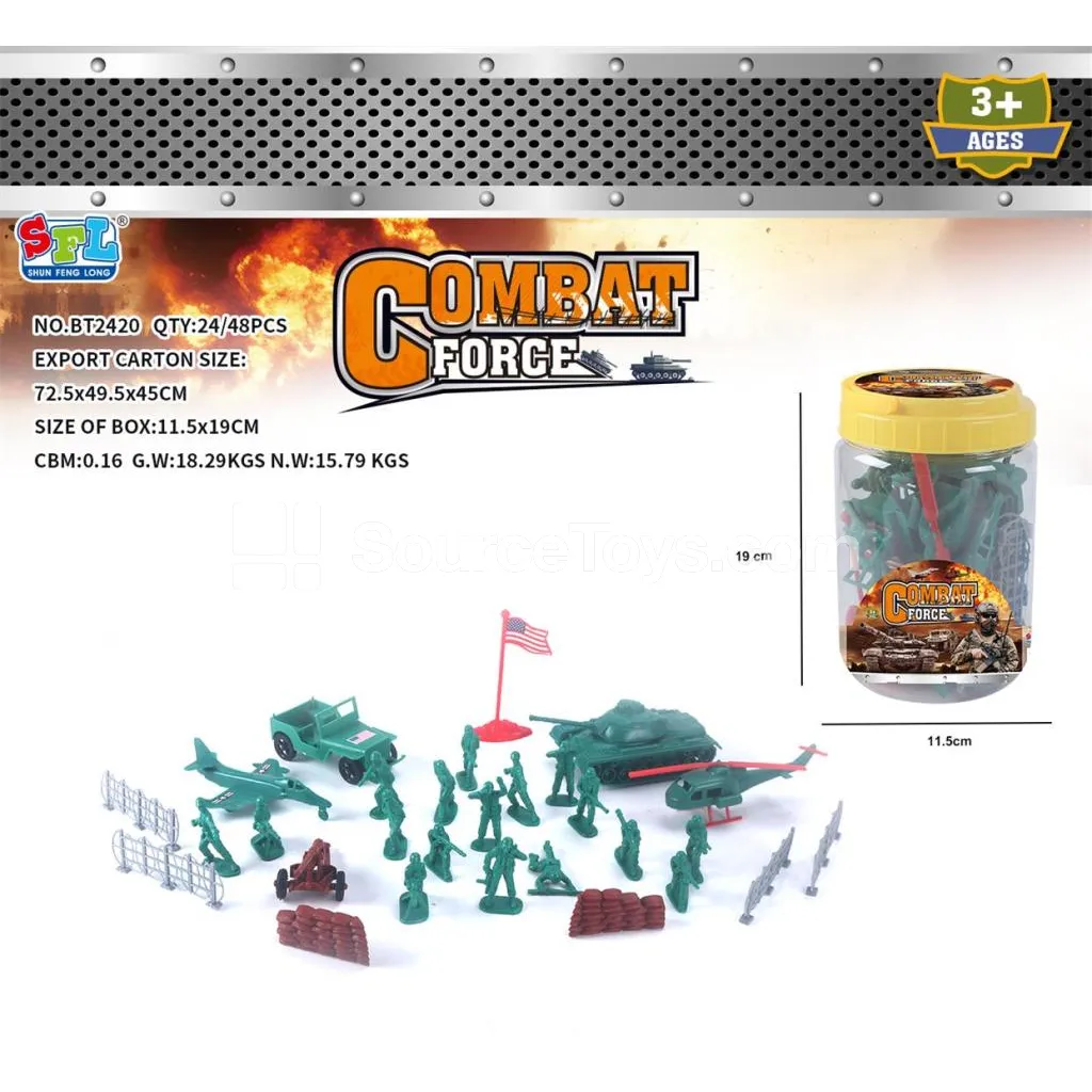 Combat Troops Set, 30 pcs