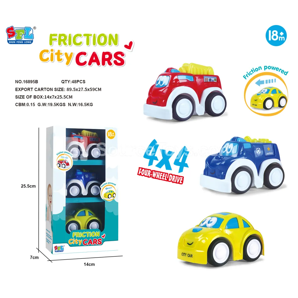 City Car (Four-Wheel Drive Inertia Vehicle)