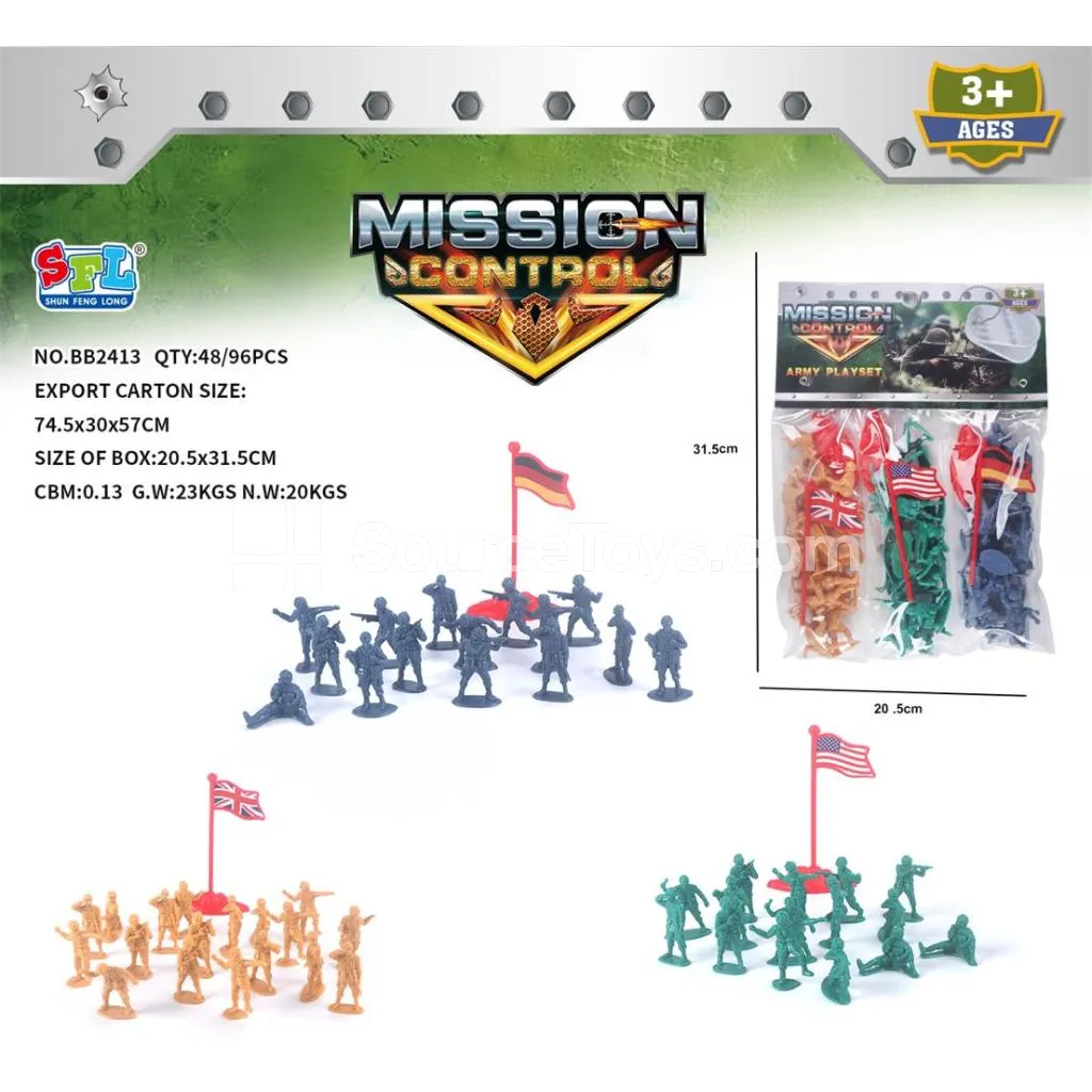 Command Center Playset 60 PCS
