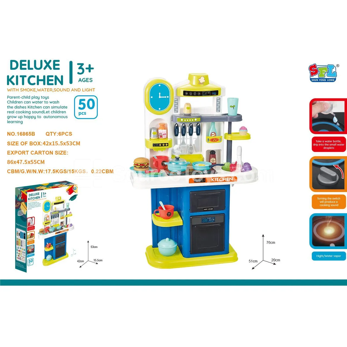 Spraying Pretend-Play Dish Set