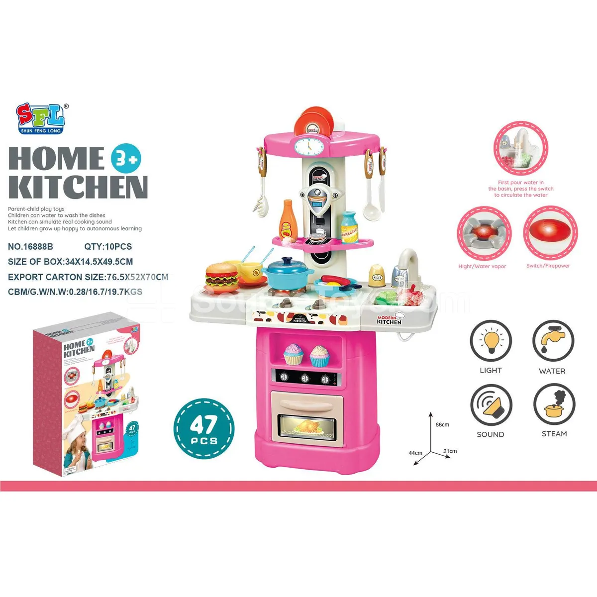 Spraying Kitchen Playset