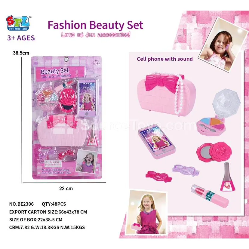 Pretend-Play Hair Styling & Jewelry Set