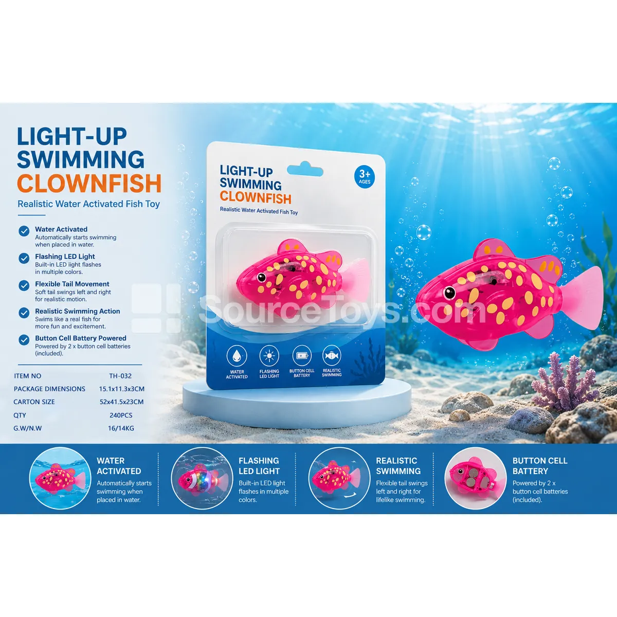 Electric Light-Up Fish Electric Light-Up Fish