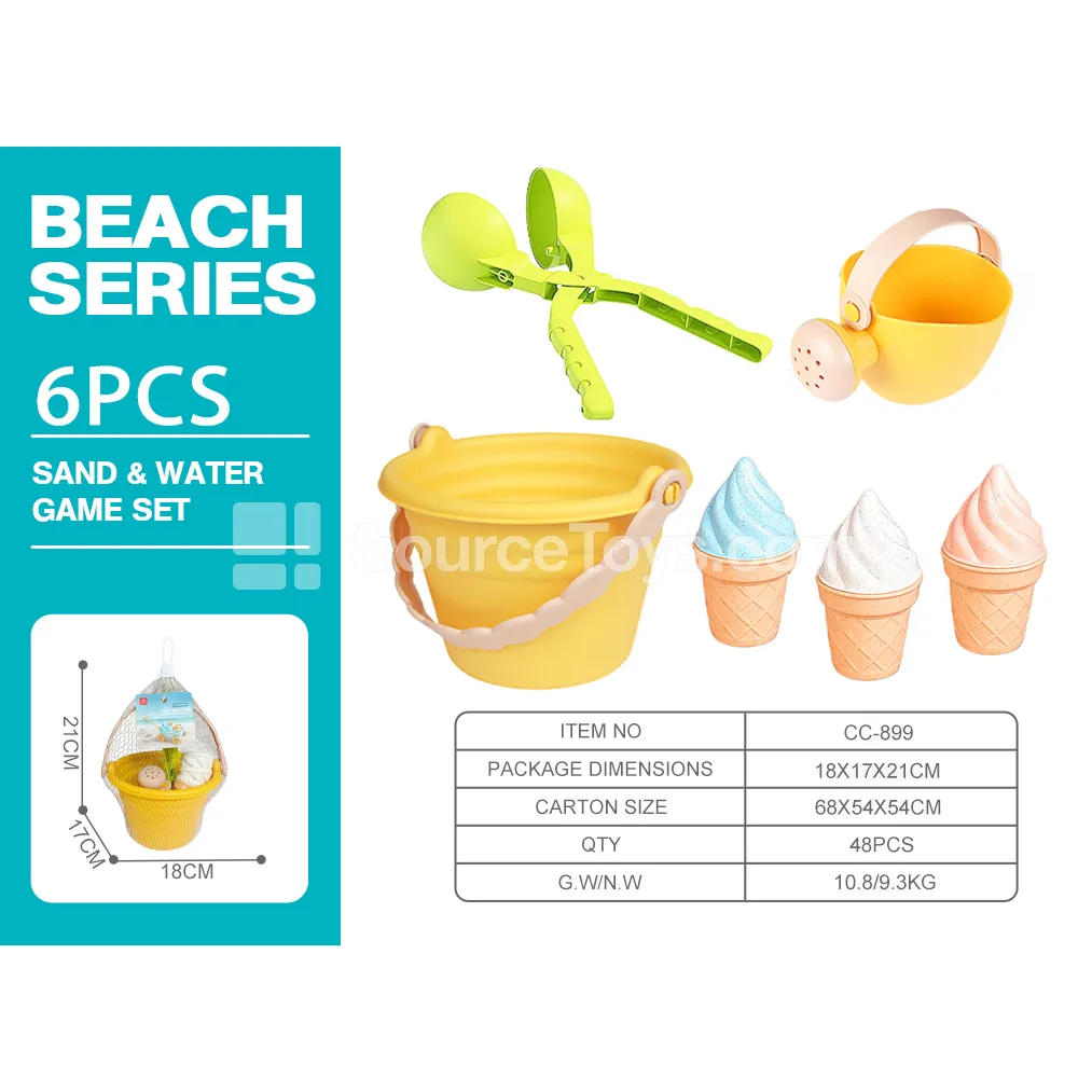 Beach Toy 6-Piece Set