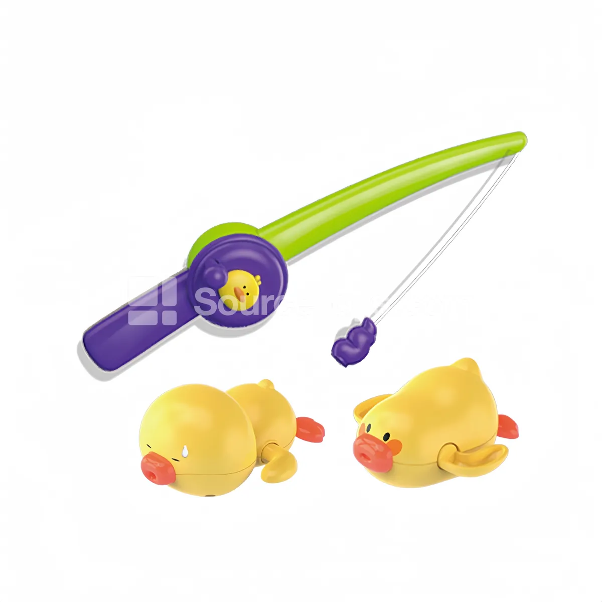 Magnetic Wind-Up Fishing Water Play Toy Magnetic Wind-Up Fishing Water Play Toy