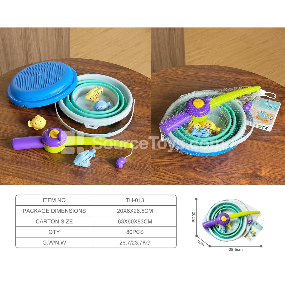 Magnetic Fishing Foldable Bucket Set Magnetic Fishing Foldable Bucket Set