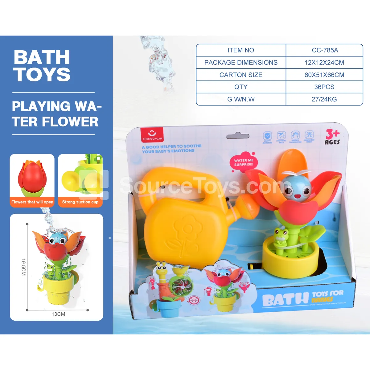Watering Flower Shower Toy