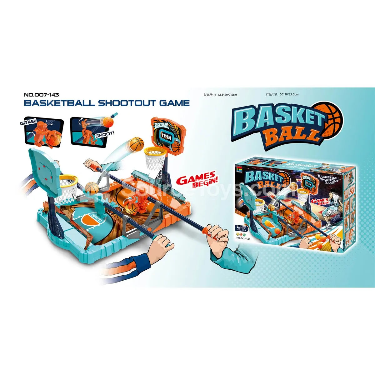 Two-Player Basketball Game