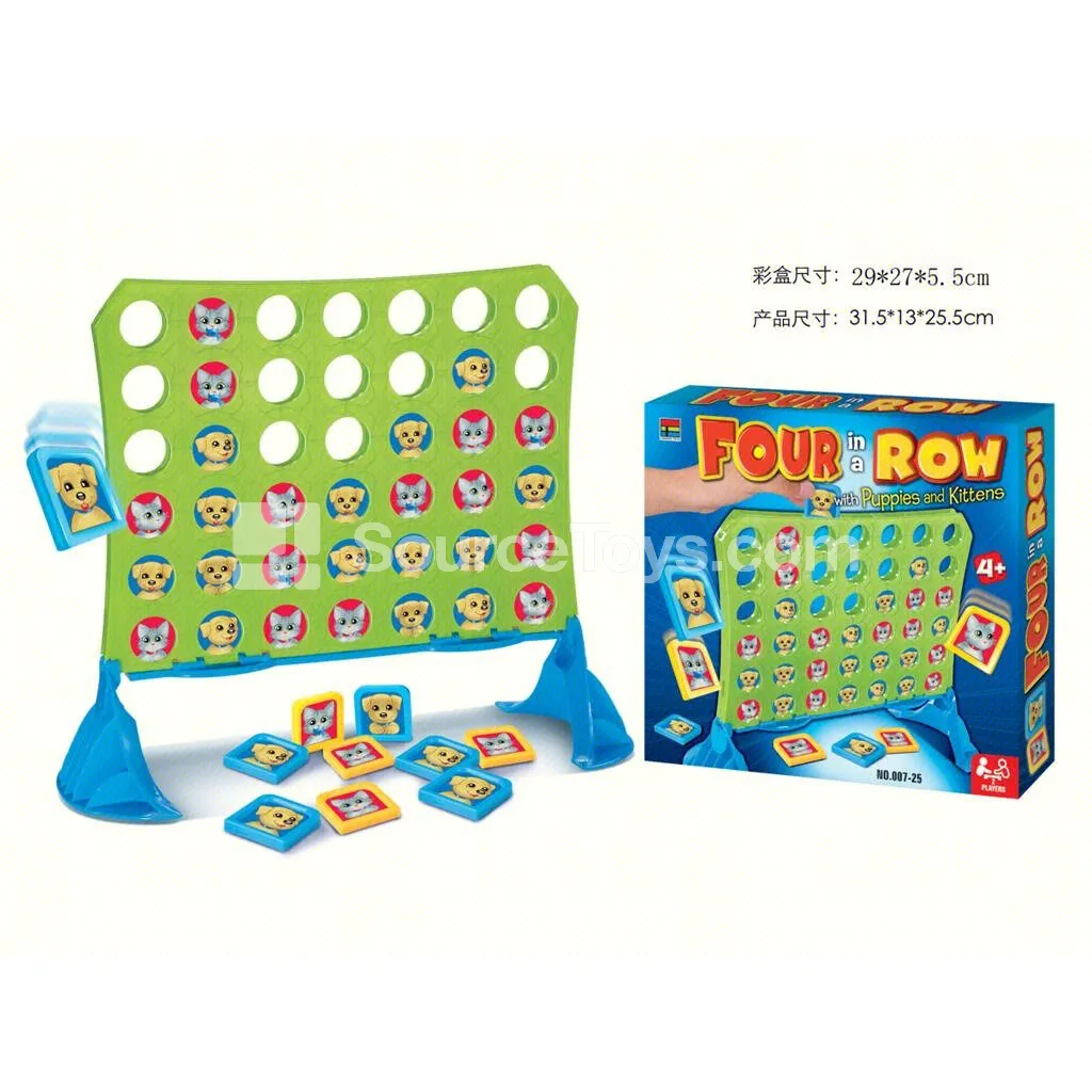 Four-in-a-Row Cat Game