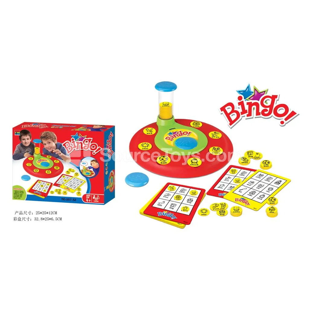Bingo Spinning Wheel Game