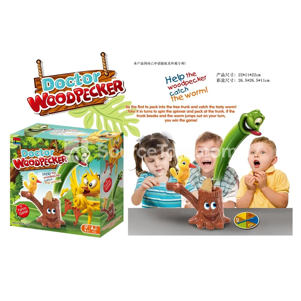 Woodpecker and Worms Game