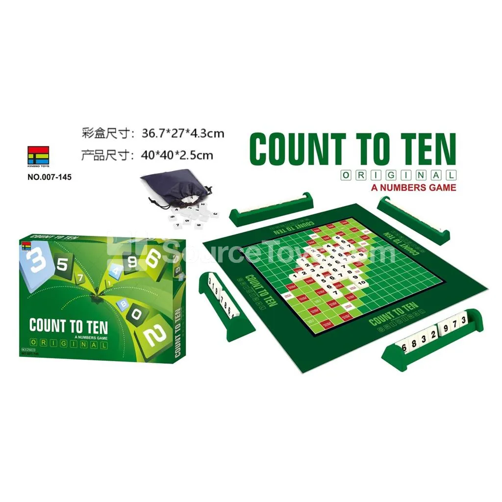 Large Number Puzzle Game