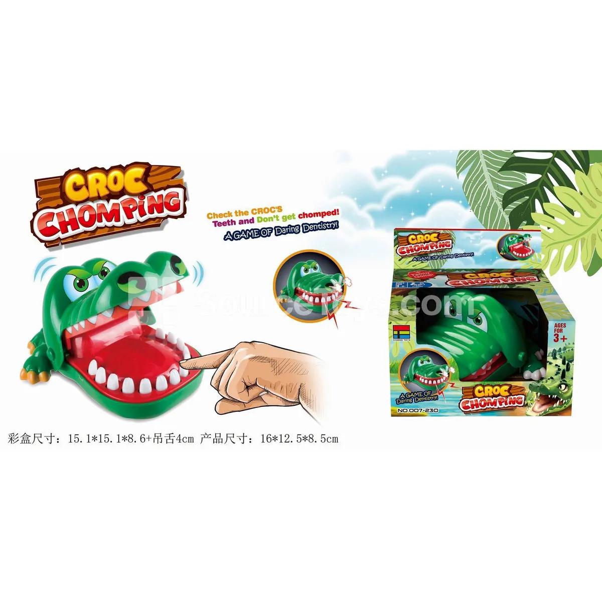 Crocodile Biting Hand Game