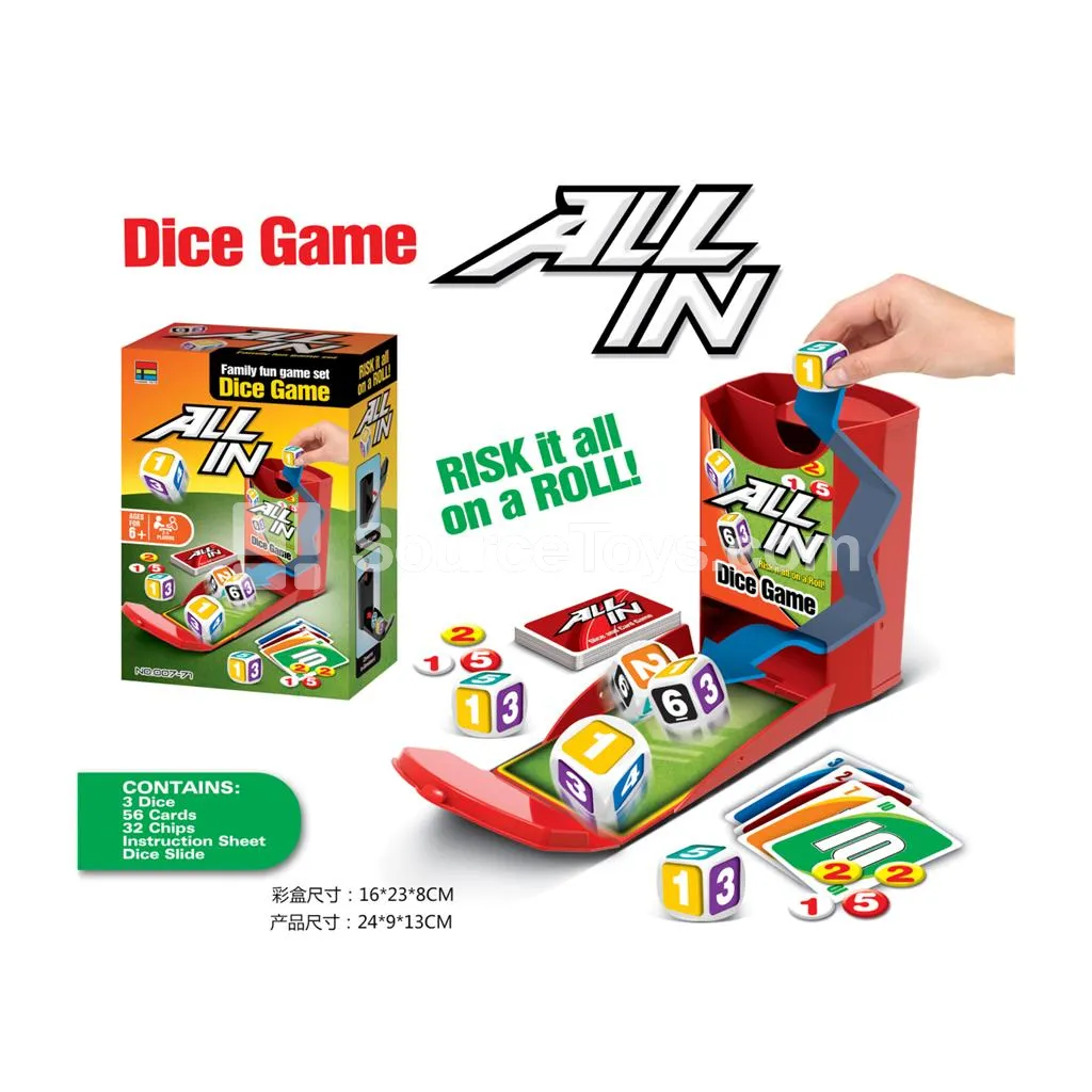 Dice Card Game