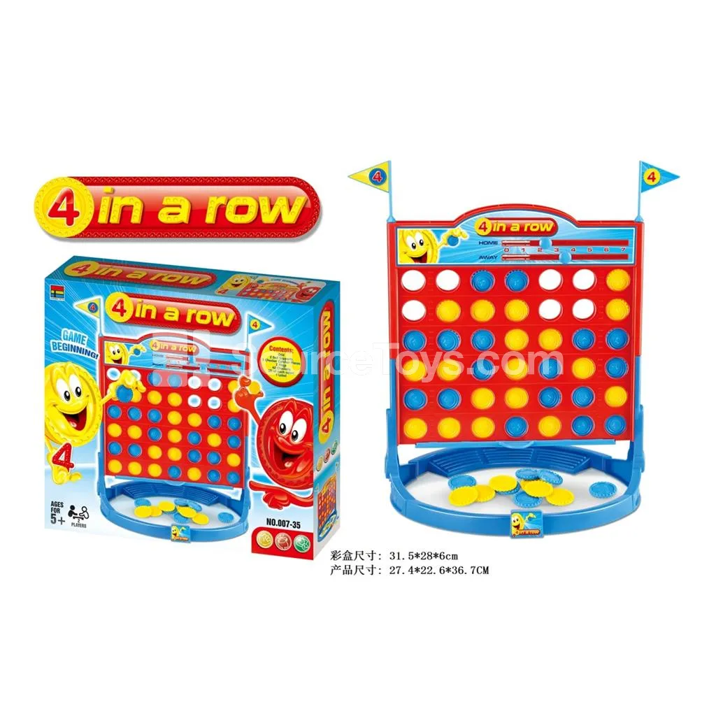 Four-in-a-Row Board Game