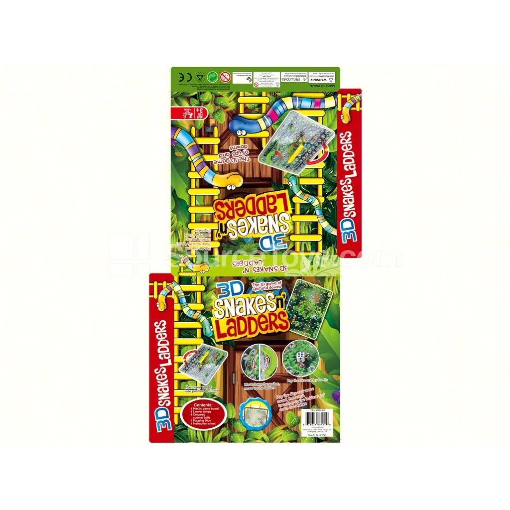 Snakes and Ladders Board Game