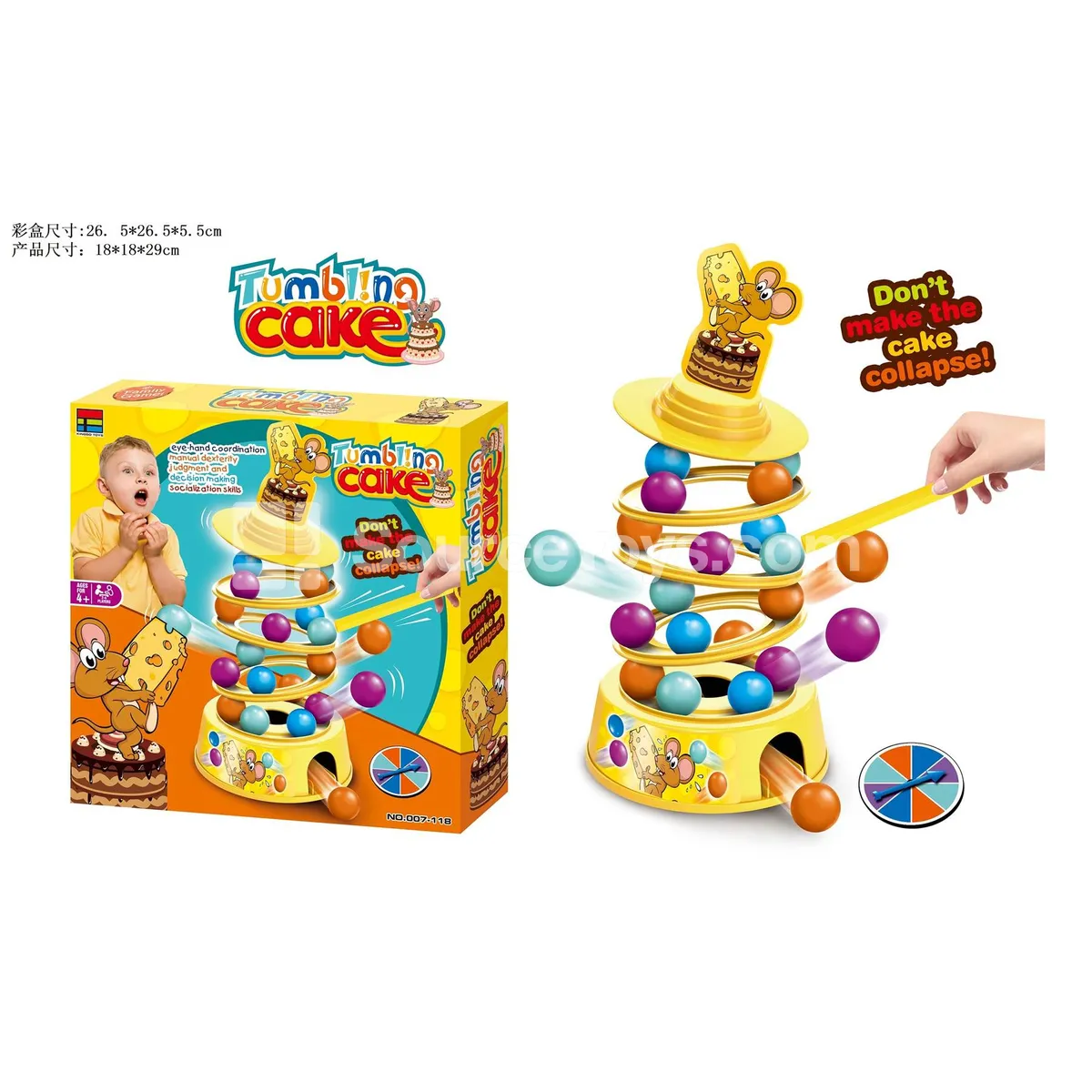 Mouse and Cheese Pretend Play Toy