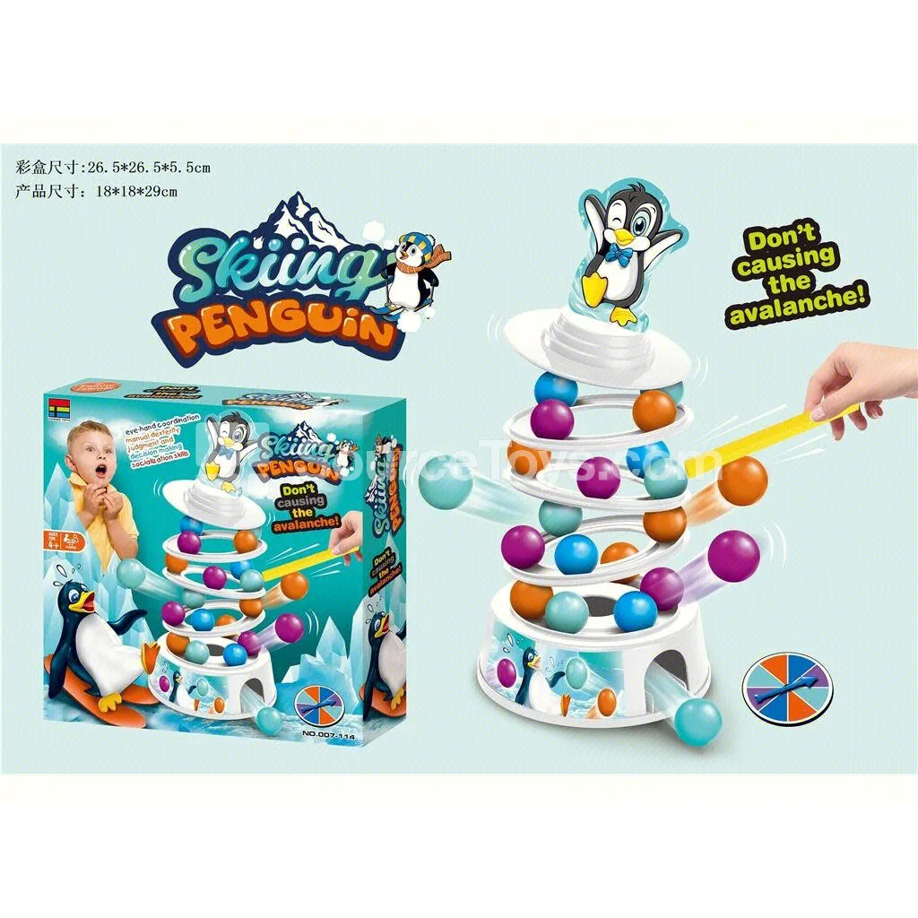 Penguin Ski Ball Game