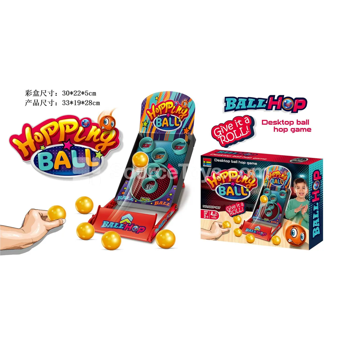 Slide Ball Scoring Game