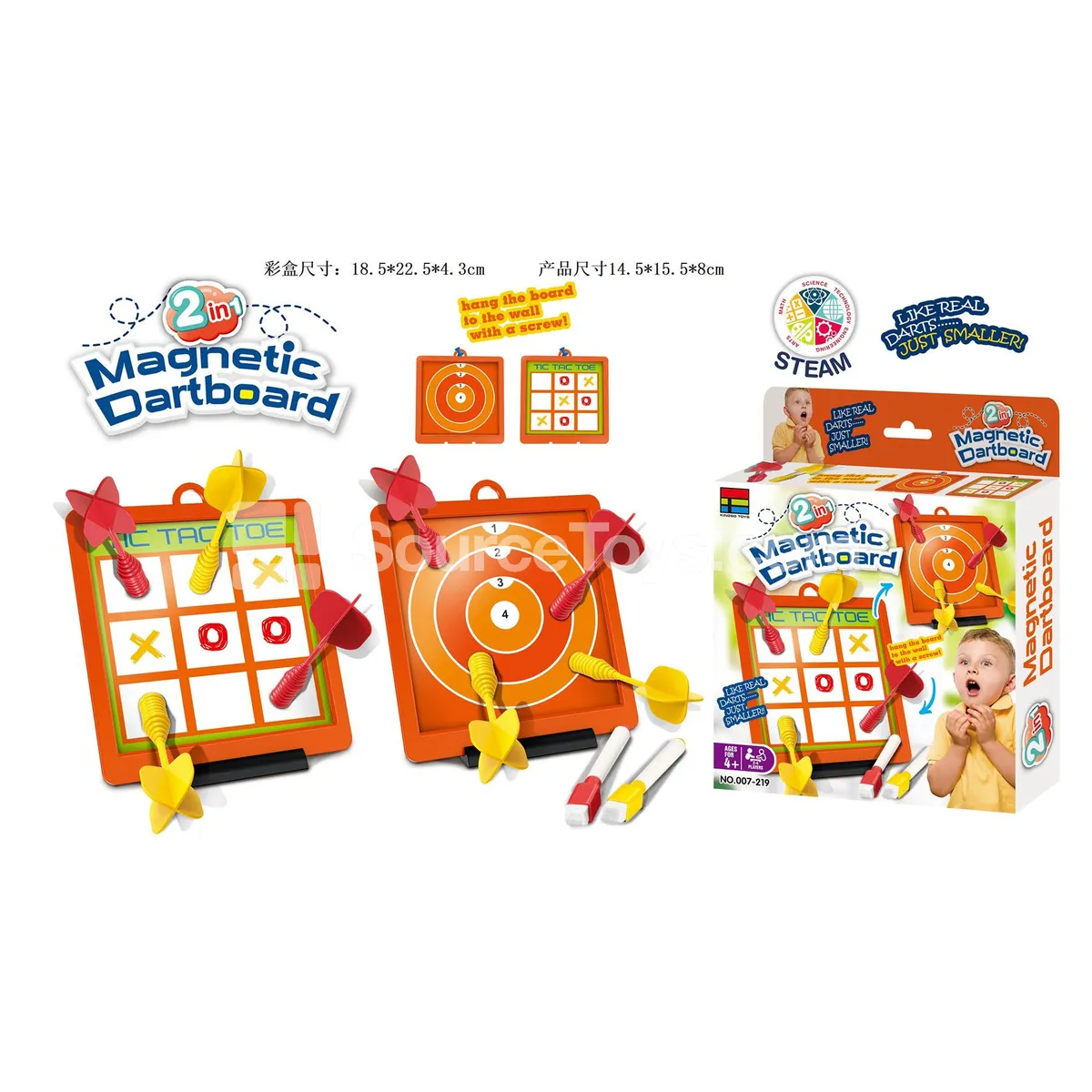 Tic-Tac-Toe Target Game