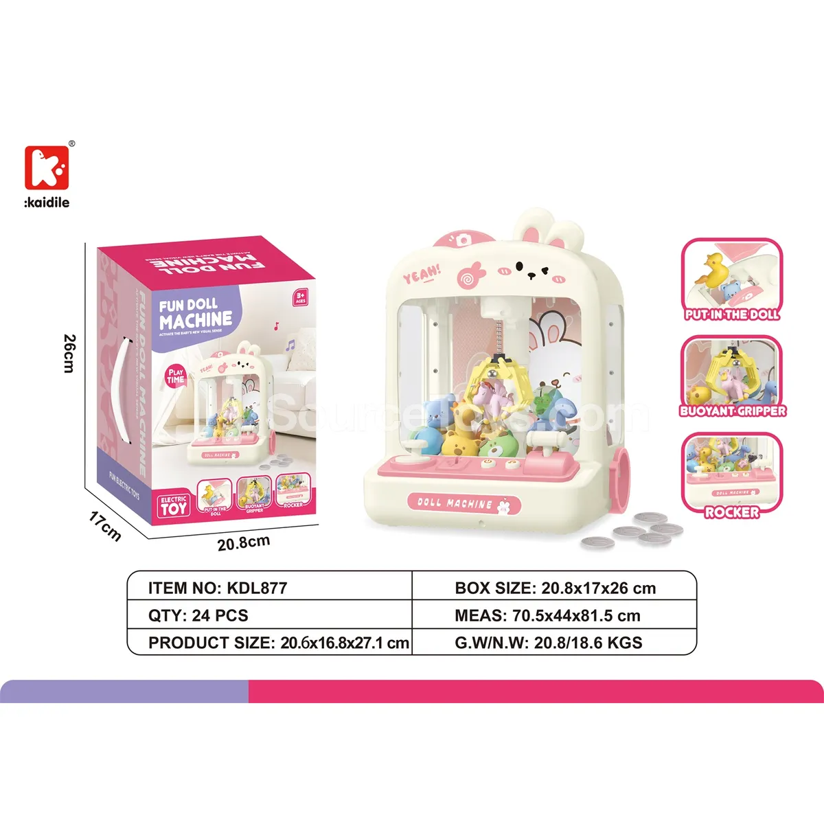 Bunny Mini Claw Machine Bunny Mini Claw Machine