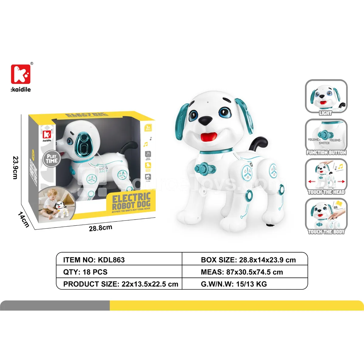 Electronic Interactive Dog Toy Electronic Interactive Dog Toy