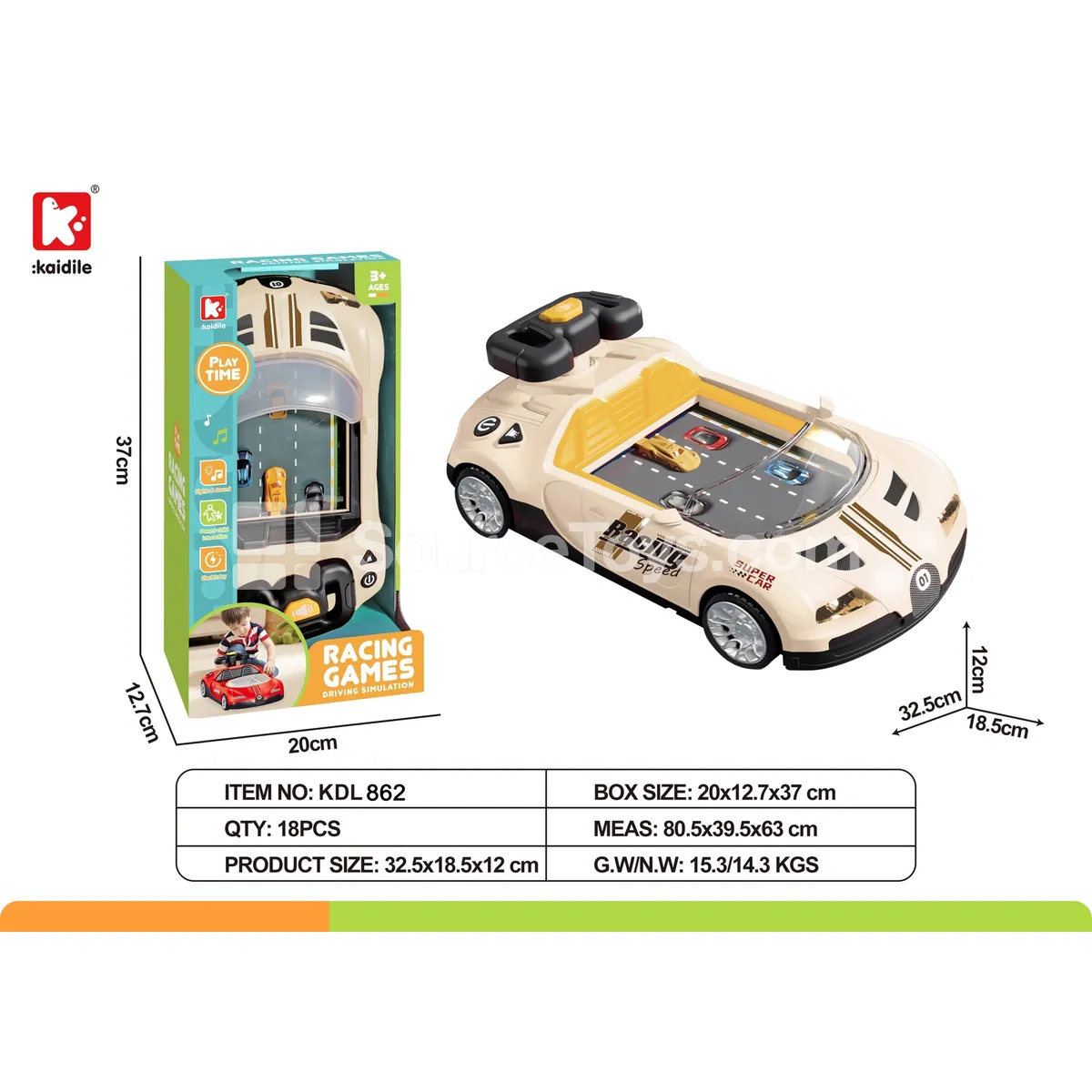 Pull-Back Small Racing Car Pull-Back Small Racing Car