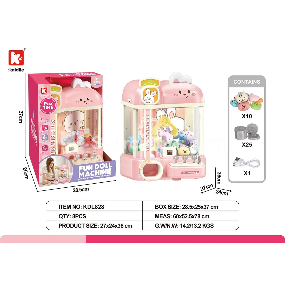 Large Rabbit Claw Machine Large Rabbit Claw Machine