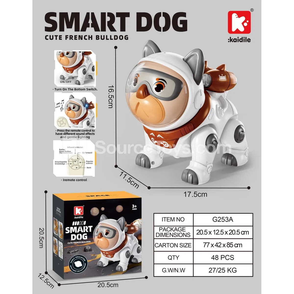 Remote Control Smart Robotic Dog Remote Control Smart Robotic Dog
