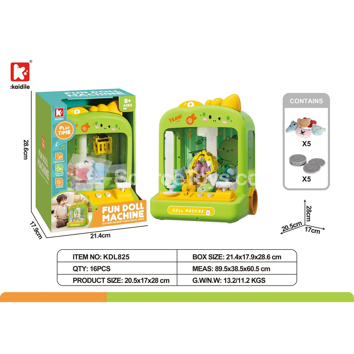 Dinosaur Mini Claw Machine Dinosaur Mini Claw Machine