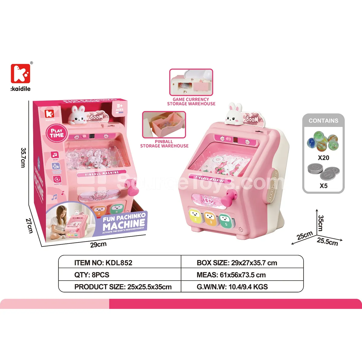 Pink Bunny Marble Run Pink Bunny Marble Run
