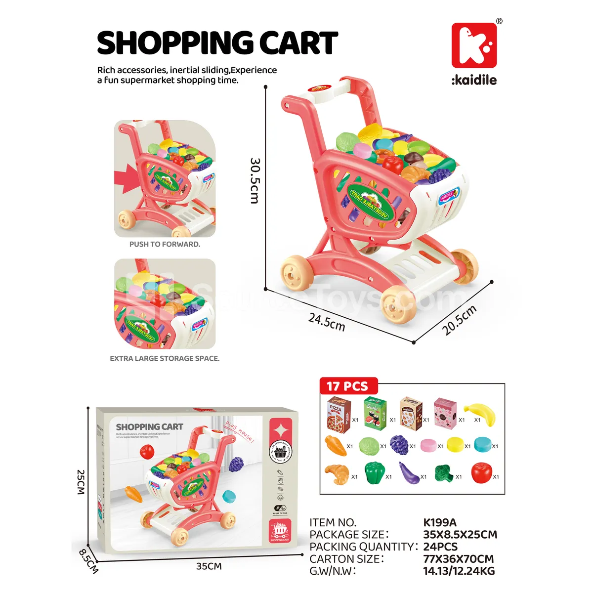 Medium Shopping Cart