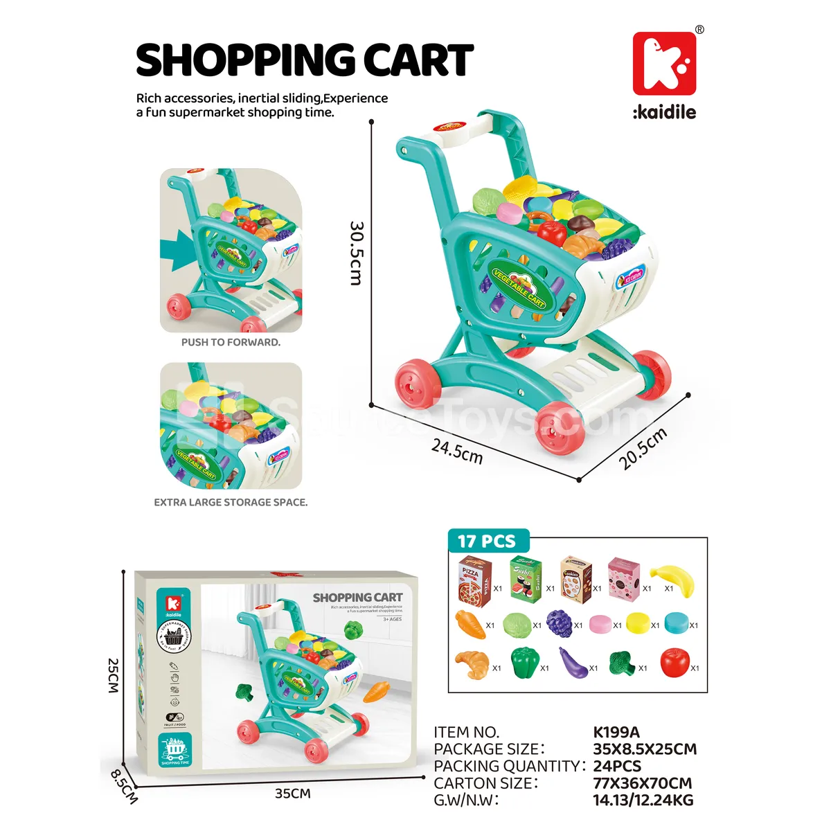 Medium Shopping Cart