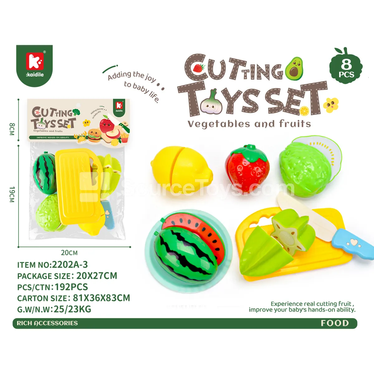 Fruit Cutting Pretend-Play Toy