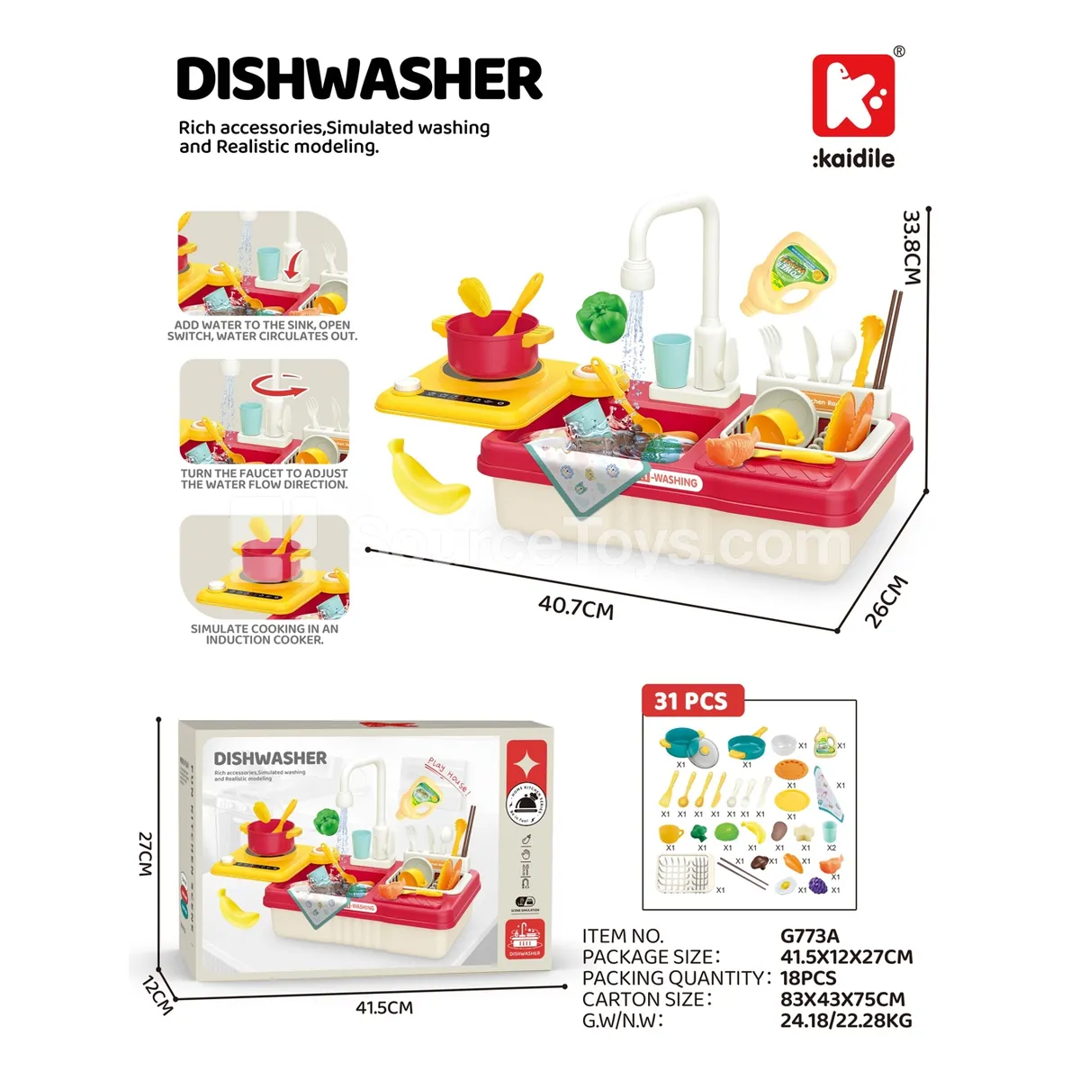 31-Piece Dishwasher Set 31-Piece Dishwasher Set