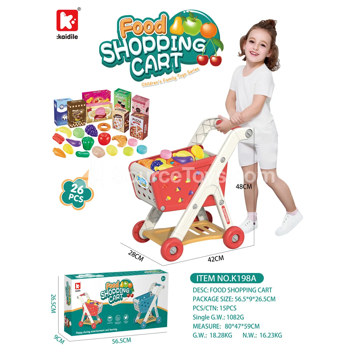 Oversized Shopping Cart
