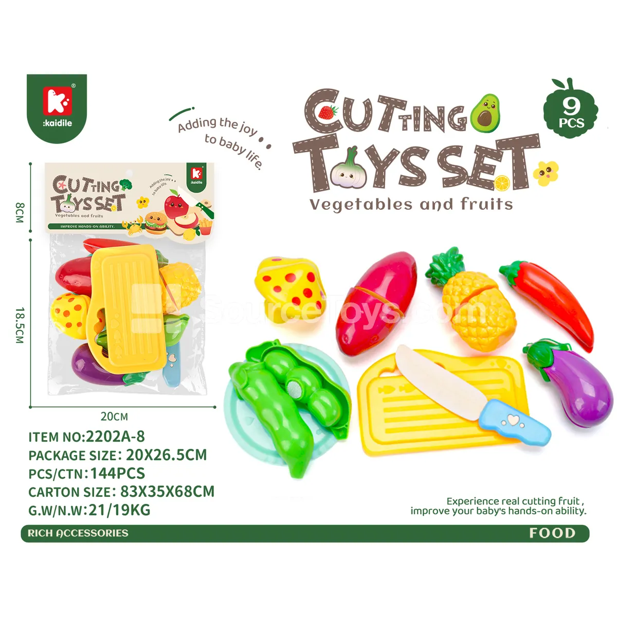 Vegetable Cutting Play Set Vegetable Cutting Play Set