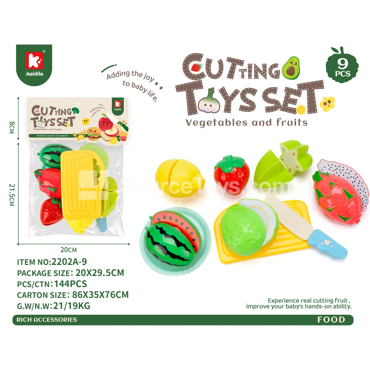 Fruit Cutting Pretend Play Set Fruit Cutting Pretend Play Set