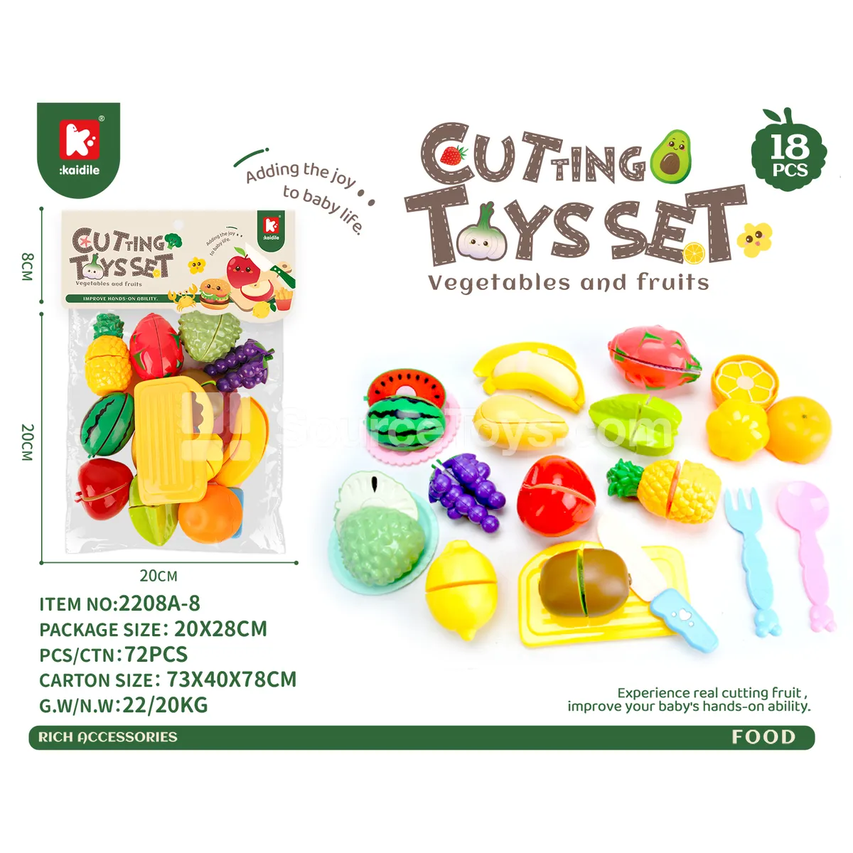 Fruit Cutting Play Set Fruit Cutting Play Set