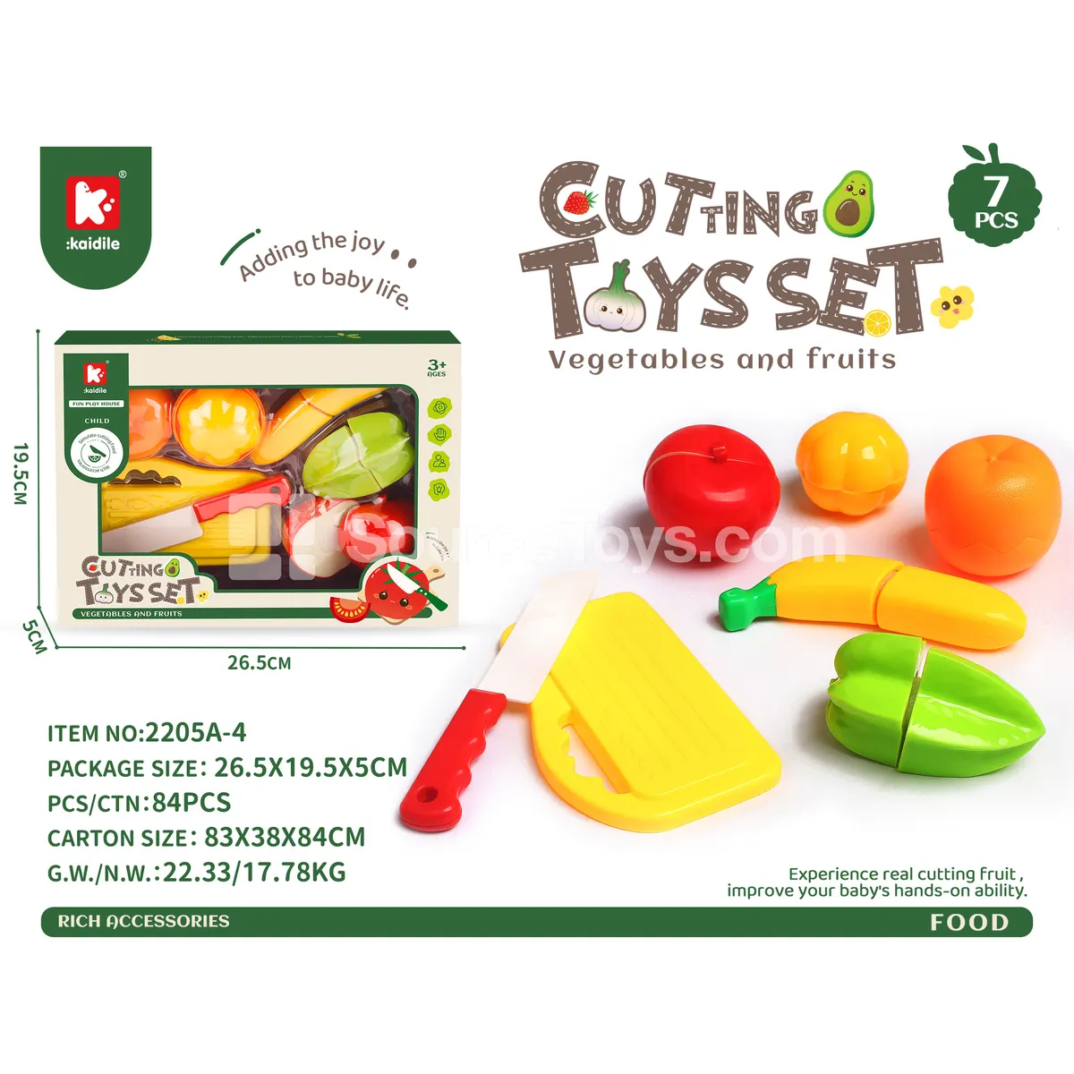 Pretend-Play Cutting Set