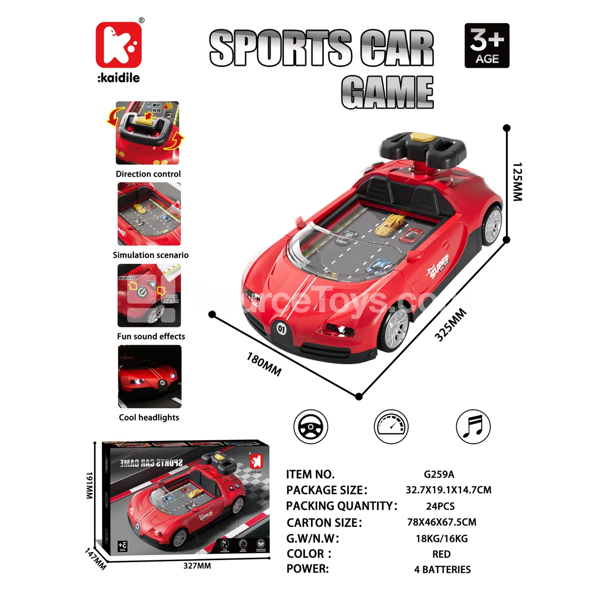 Small Race Car Toy