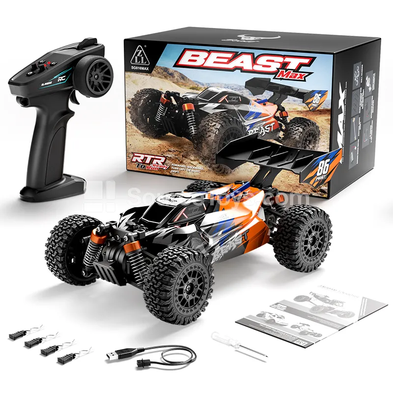 1:24 Scale 4WD Full Proportional High-Speed Remote Control Racing Car 1:24 Scale 4WD Full Proportional High-Speed Remote Control Racing Car
