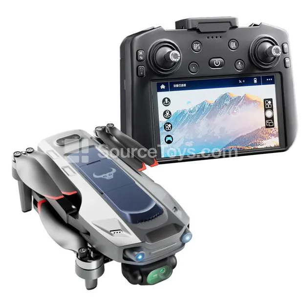 3-Axis Gimbal Drone with Color Screen 3-Axis Gimbal Drone with Color Screen