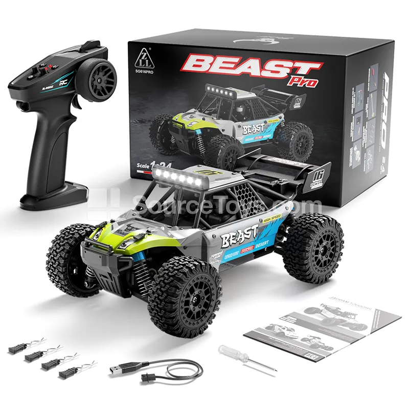 1:24 4WD Full Proportional High-Speed Off-Road Monster Truck Remote Control Car 1:24 4WD Full Proportional High-Speed Off-Road Monster Truck Remote Control Car