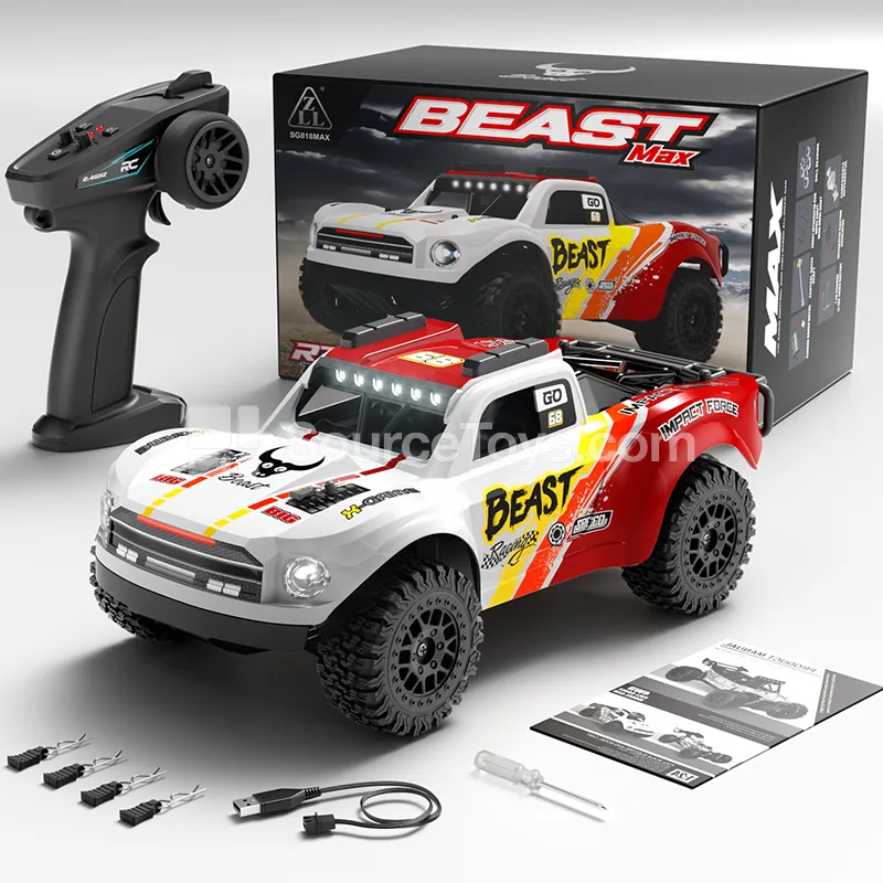 1:24 4WD Full Proportional High-Speed Off-Road Monster Truck Remote Control Car 1:24 4WD Full Proportional High-Speed Off-Road Monster Truck Remote Control Car